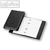 Veloflex Telefonringbuch "Exquisit", 145 x 225 mm, 4-Rund-Ringe, schwarz,4150780