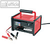 KFZ-Batterieladeger?t, 8A, 6 & 12 Volt Batterien, 204x198x176 mm, rot/schwarz