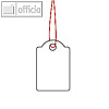 Herma H?ngeetiketten mit Faden, 15 x 24 mm, rot, 1.000 St., 6902