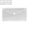 Dokumententasche CRYSTAL, DIN lang, ca. 100 Blatt, PP, transparent, 10 St?ck