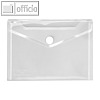 Dokumententasche CRYSTAL, DIN A6, ca. 100 Blatt, PP, transparent, 10 St?ck