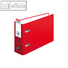 Herlitz PP-Ordner maX.file protect DIN A5 quer, Breite 75 mm, rot, 10842342