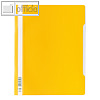Durable Schnellhefter aus PVC, Überbreite DIN A4, gelb, 10 Stück, 2570-04