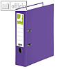 officio Kunststoff-Ordner DIN A4, Rücken 80 mm, Wechselfenster, violett