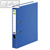 officio Kunststoff-Ordner DIN A4, Rücken 50 mm, Wechselfenster, blau