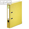 officio Kunststoff-Ordner DIN A4, Rücken 50 mm, Wechselfenster, gelb
