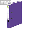 officio Kunststoff-Ordner DIN A4, Rücken 50 mm, Wechselfenster, violett