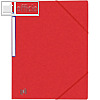 Oxford Eckspannermappe Top File+, DIN A4, Karton 390g/qm, rot, 400114356