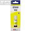 Epson Tinte 102 für EPSON EcoTank, bottle ink, gelb, 70 ml, C13T03R440