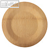 Fingerfood-Teller "pure", rund, (?)28 x (H)1.5 cm, Bambus, 250 St?ck, 88041