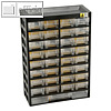 Kleinteilemagazin VarioPlus Basic 54, 33 F?cher, B 305 x H 435 x T 170 mm, schwa