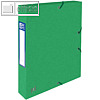 Sammelbox Top File+, DIN A4, R?cken: 40 mm, Karton 390 g/qm, gr?n, 400114373
