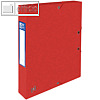Sammelbox Top File+, DIN A4, Rücken: 40 mm, Karton 390 g/qm, rot, 400114372