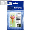 Brother Tinte für brother DCP-J572DW/J772DW, Multipack, 4-farbig, LC3213VALDR