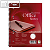 Landr? College-Block DIN A5, kariert, Rand links, 80 Blatt, 70 g/m?, 100050259