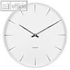 Karlsson Wanduhr Lure weiß