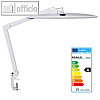 MAUL LED-Profi-Tischleuchte Work, 84 LED‘s, 21W, dimmbar, Klemmfu?, wei?,8205202