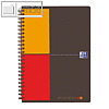 Oxford Spiralbuch International Adressbook, DIN A5, 80 Seiten, 90g/qm, 100103165