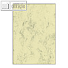 Sigel papier Marmor, DIN A4, Edelkarton 90 g/m?, beige, 100 Blatt, DP372