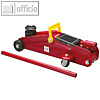 Br?der Mannesmann KFZ-Rangierwagenheber, Tragkraft: 2.000 kg, Stahl, rot,7740014