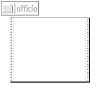 Tabellierpapier DIN A3 quer, 12" x 375 mm, Längsperf., 1-fach, 60 g, blanko
