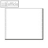 Tabellierpapier DIN A3 quer, 12" x 375 mm, L?ngsperf., 1-fach, 60 g, blanko