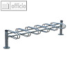 PROCITY Fahrradst?nder MERCURE - Grundmodul mit 6 Pl?tzen, doppelseitig, 207023