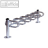 PROCITY Fahrradst?nder MERCURE - Grundmodul mit 6 Pl?tzen, einseitig, 207003