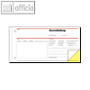 Formular Kurzmitteilung 1/3 A4 quer (DIN lang), durchschreibend, 2 x 40 Blatt