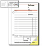 Sigel Formularbuch Rechnung, DIN A6, selbstdurchschreibend, 2 x 50 Blatt, SD033