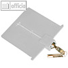 Skylight Laufwerksschloss 3.5", extern, hellgrau, 20402