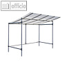 Fahrrad?berdachung ECO - Grundmodul, B 2459 mm, Aluminium, Polycarbonat, 529260
