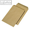 officio Versandtasche C4 ohne Fenster, selbstklebend, 90g/qm braun, 250 St.,2953