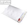 Versandtasche B4, 250 x 353 mm, ohne Fenster, haftklebend, rei?fest, wei?, 100 S
