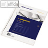 officio Collegeblock DIN A5, liniert, 70 g/qm, Rand links, 80 Blatt