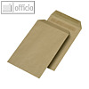 Versandtasche, C5 ohne Fenster, selbstklebend, 90 g/m?, braun, 500 St?ck, 351337