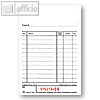 RNK Kassenzettel-Block, mit Abrechnungsliste, 10 x 15 cm, 2 x 50 Blatt, 2952