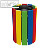 PROCITY Abfallkorb K?LN - f?r Kinder, 40 Liter, Tropenholz, bunt, 208070