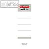Herlitz R?ckenschilder maX.file selbstklebend, breit/kurz, wei?, 10 St., 5966106