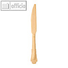 Papstar Holzmesser "pure - Vintage", (L)20.5 cm, natur, 10x 50 St?ck, 88139
