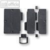 Novus Erweiterungsplatten Telefontr?ger, anthrazit, 2 St?ck, 795+0905