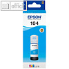 Epson Inkjetpatrone Nr.104, cyan, 70 g, C13T00P240