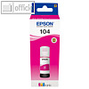 Epson Inkjetpatrone Nr.104, magenta, 70 g, C13T00P340