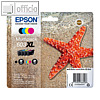 Epson Inkjetpatrone Nr. 603XL Multipack, 4-farbig, 20.9 ml, C13T03A64010