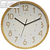 CEP Wanduhr mit Holzrahmen "OSLO", (?)41 cm, Quarz, naturbraun, 2111355301