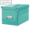Leitz Ablagebox Click Store Wow Cube eisblau