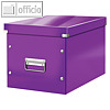 Leitz Ablagebox Click Store Wow Cube violett