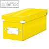 Ablagebox Click & Store WOW, für CD-Hüllen, 143 x 136 x 352 mm, gelb, 6041-00-16