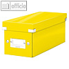 Ablagebox Click & Store WOW, f?r CD-H?llen, 143 x 136 x 352 mm, gelb, 6041-00-16