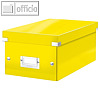 Ablagebox Click & Store WOW, f?r DVD-H?llen, 206 x 147 x 352 mm, gelb
